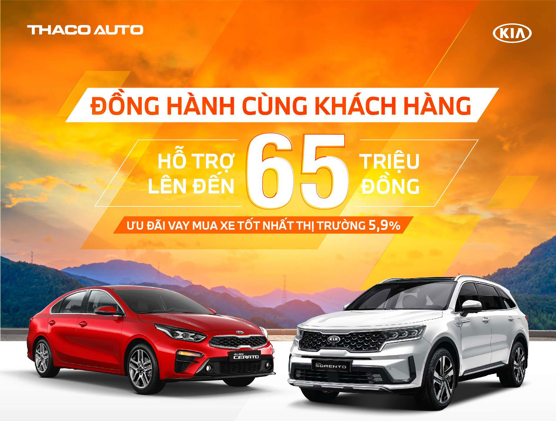 KIA VIỆT NAM ĐỒNG HÀNH CÙNG KHÁCH HÀNG, HỖ TRỢ LÊN ĐẾN 65 TRIỆU ĐỒNG TRONG THÁNG 6/2021